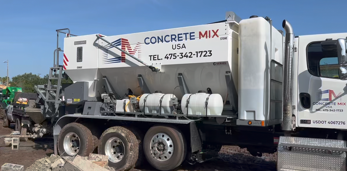 Concrete Mix volumetric truck in Orlando - Bring concrete solutions